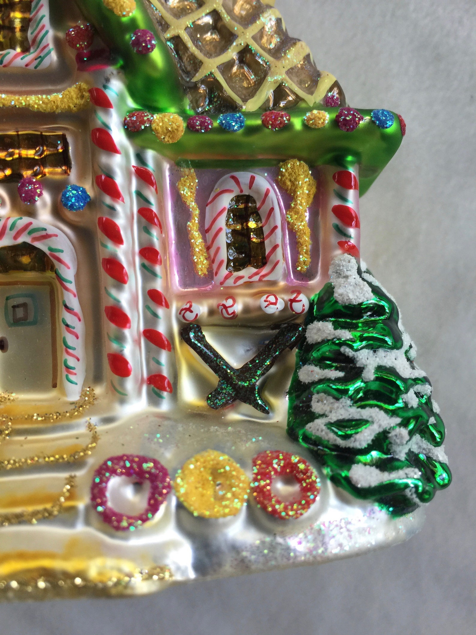 Cottage Ornament House Ornament Home OrnamentGlass House Etsy