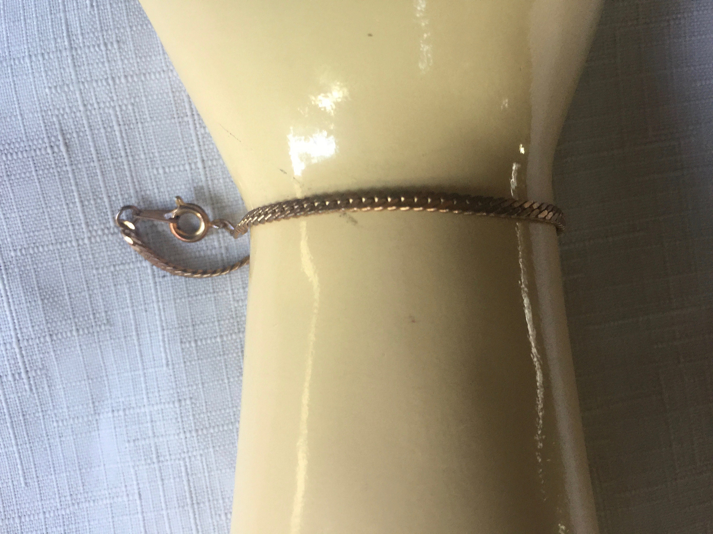 Ott adjustable chain shop bracelet in gold