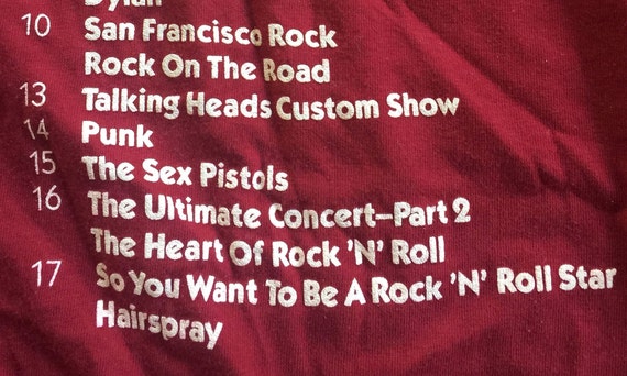 Rock n Roll Shirt, Music Collectible, Film Shirt,… - image 7