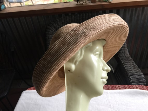Straw Hat, Beige Straw Hat, Shade Hat, Beach Hat,… - image 9