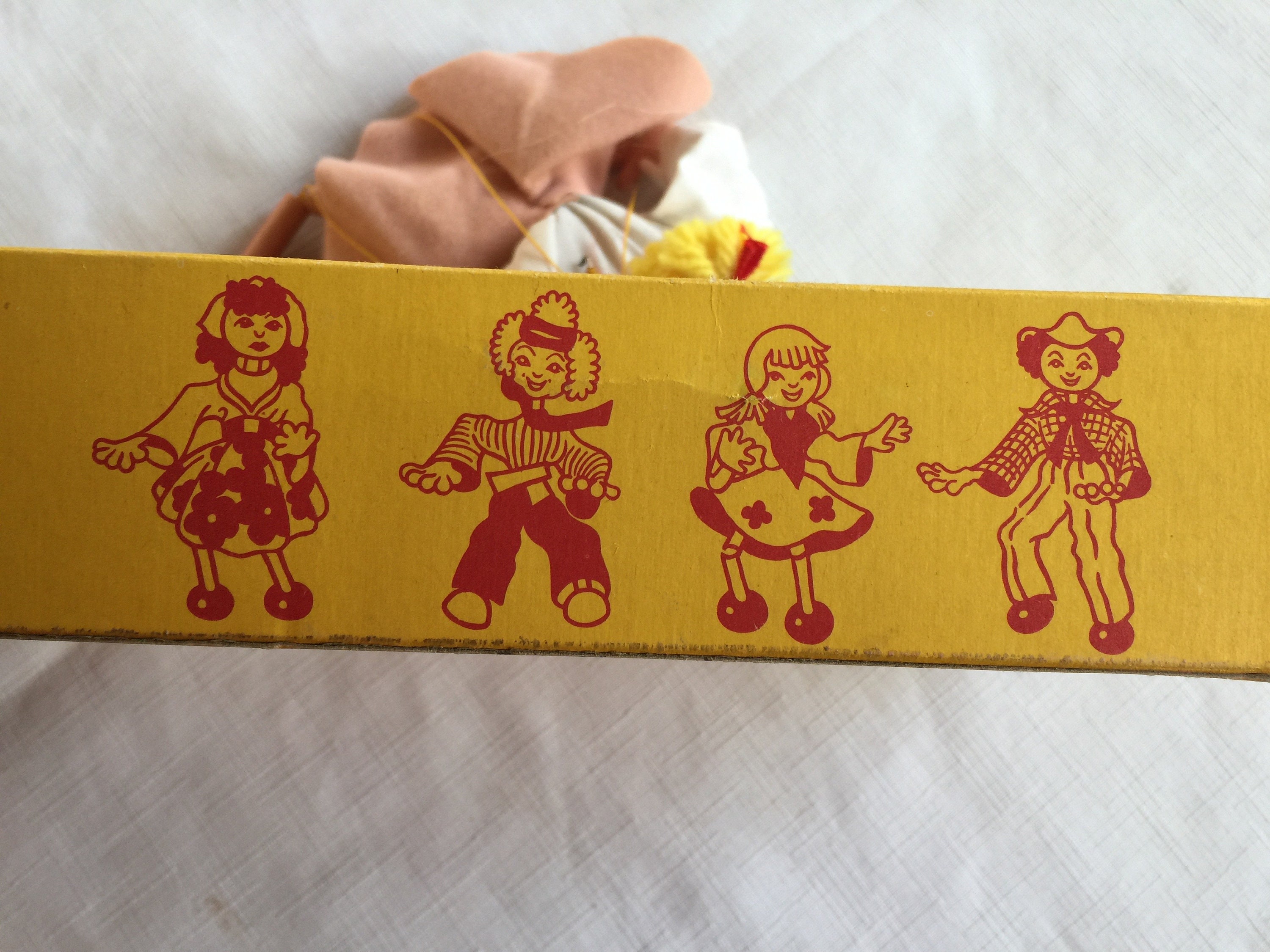 Girl Puppet Wood Puppet Retro Puppet 50s Puppet Pelham Etsy Canada