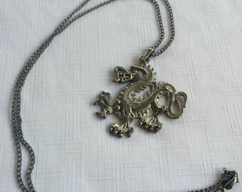 Dragon Pendant, Dragon Necklace, Mythical Necklace, Mystical Pendant, Fantasy Necklace, Mystical Necklace, Mythical Pendant, Myth Necklace,