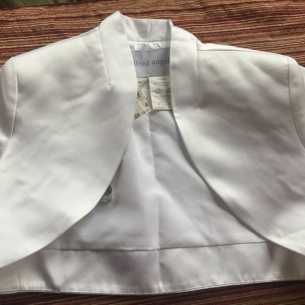 White Evening Jacket Etsy