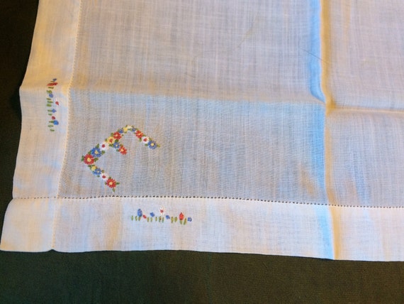 White Hankie, White Handkerchief, Dainty Hankie, … - image 4