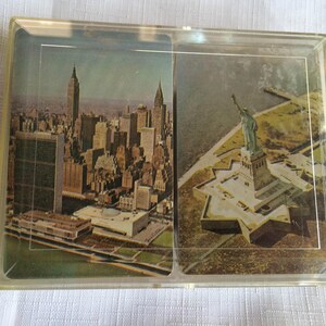 Mazzo di carte New York, Carta da gioco New York, Carta da gioco Manhattan, Mazzo di carte retrò, Mazzo da 50 carte, Carta da gioco retrò, Mazzo di carte anni '50, Carte Manhattan