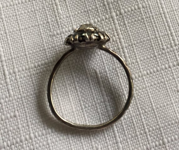 Uncas Silver Ring, Blue Stone Ring, Retro Blue Ri… - image 8