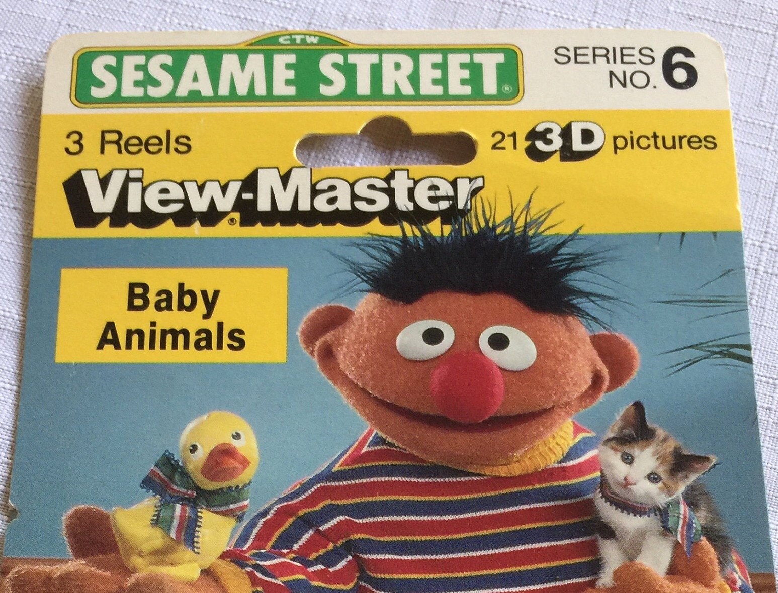 Muppet Viewmaster, Muppets, Sesame Street, Viewmaster, 3-D Toy, Viewmaster  Reel, Muppet Gift, Sesame Steet Gift, Sesame Viewmaster, Elmo 