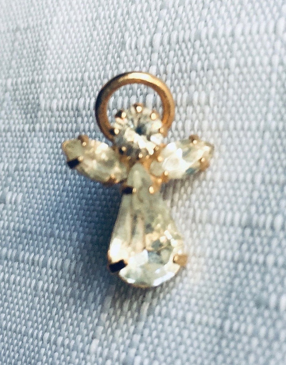 Ruby Angel Pin Angel Pin, Angel Lapel Pin, Angel Rhinestone Pin, Cupid Pin, Guardian ...