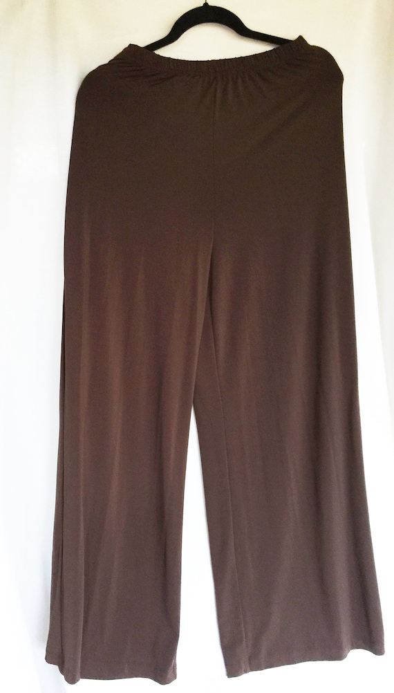 Wide 70 Pant, Wide Leg Pant, Wide Brown Pant, Dres