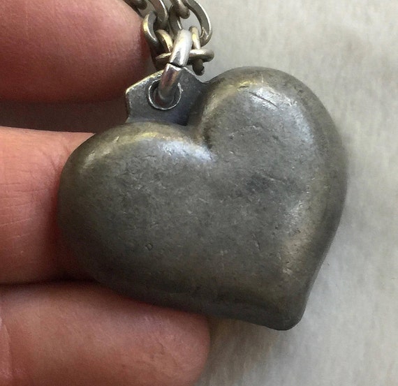 Swedish Necklace,Heart Necklace,Pewter Pendant,Heart Pendant,Pewter Heart,Metal Heart Pendant,Swedish Pendant,Pewter Necklace,Metal Heart