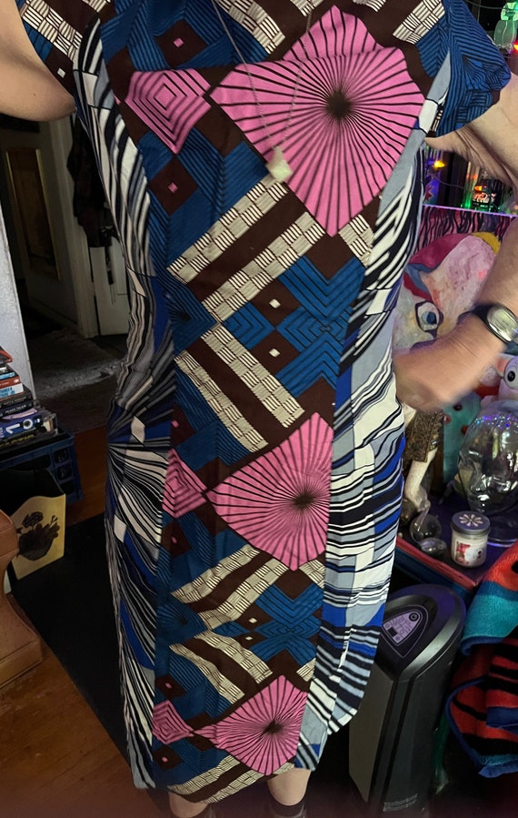 Abstract Dress, Sun Dress, Africa Dress, Graphic … - image 1