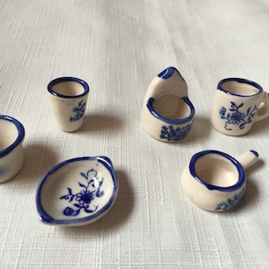 Doll Furniture Kitchen, Doll Dish Dollhouse Dish, Doll Kitchen, Dollhouse Accessory, Doll Furniture, Miniature Dish, Mini Bowl, Doll Food