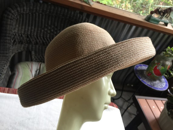 Straw Hat, Beige Straw Hat, Shade Hat, Beach Hat,… - image 7