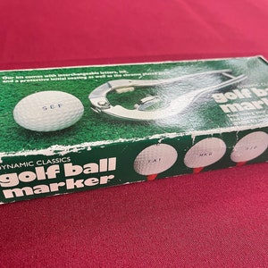 Golf Ball Marker, Golf Gift, Golf Accessory, Golf Tool, Golf Fan, Golf Fashion, Golf Lover, Golf Wardrobe, Golf Ball, Golf Collectible,