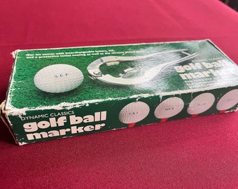 Golfball Marker, Golf Geschenk, Golf Zubehör, Golf Werkzeug, Golf Fan, Golf Mode, Golf Liebhaber, Golf Kleiderschrank, Golfball, Golf Sammlerstück,