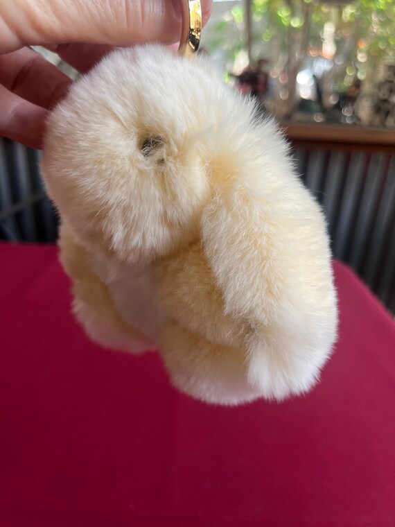 Fur Keychain, Mink Keychain, Fuzzy Keychain, Rabb… - image 6