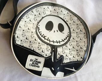Burton Purse, Jack Face, Nightmare Purse, Nightmare Christmas, Goth Purse, Goth Accessory, Disney Purse, Disney Handbag, Tim Burton