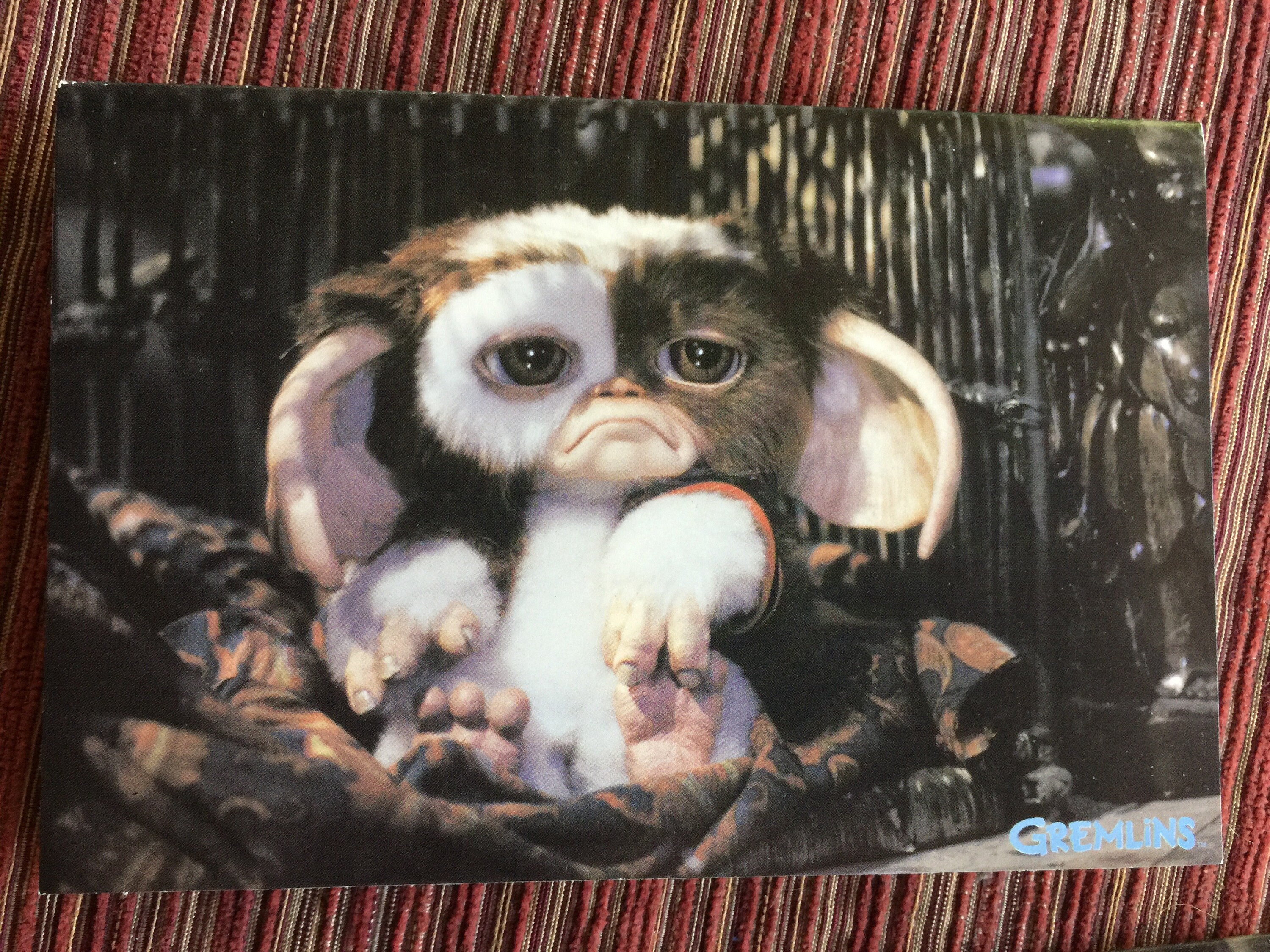 Gremlin Card, Gremlin, Mogwai, Gremlins Gift, Horror Card