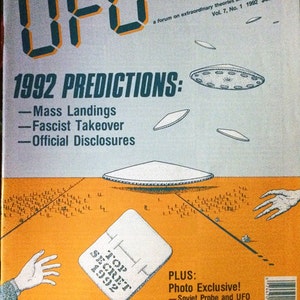 Paranormal Book, UFO Magazine, UFO Book, Roswell, Flying UFO, Ufo Sighting, Extraterrestrial, Flying Saucer, Phenomena, 90s Magazine