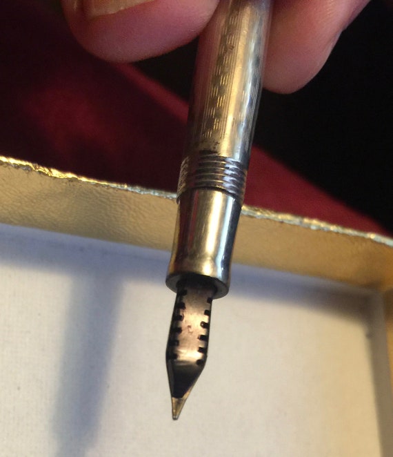 Antique Fountain Pen Rare Pen Pocket Pen Writer Gift Small Pen Collectible Pen Pen Necklace Pen on Chain Wearable Pen Unique Pen Etsy