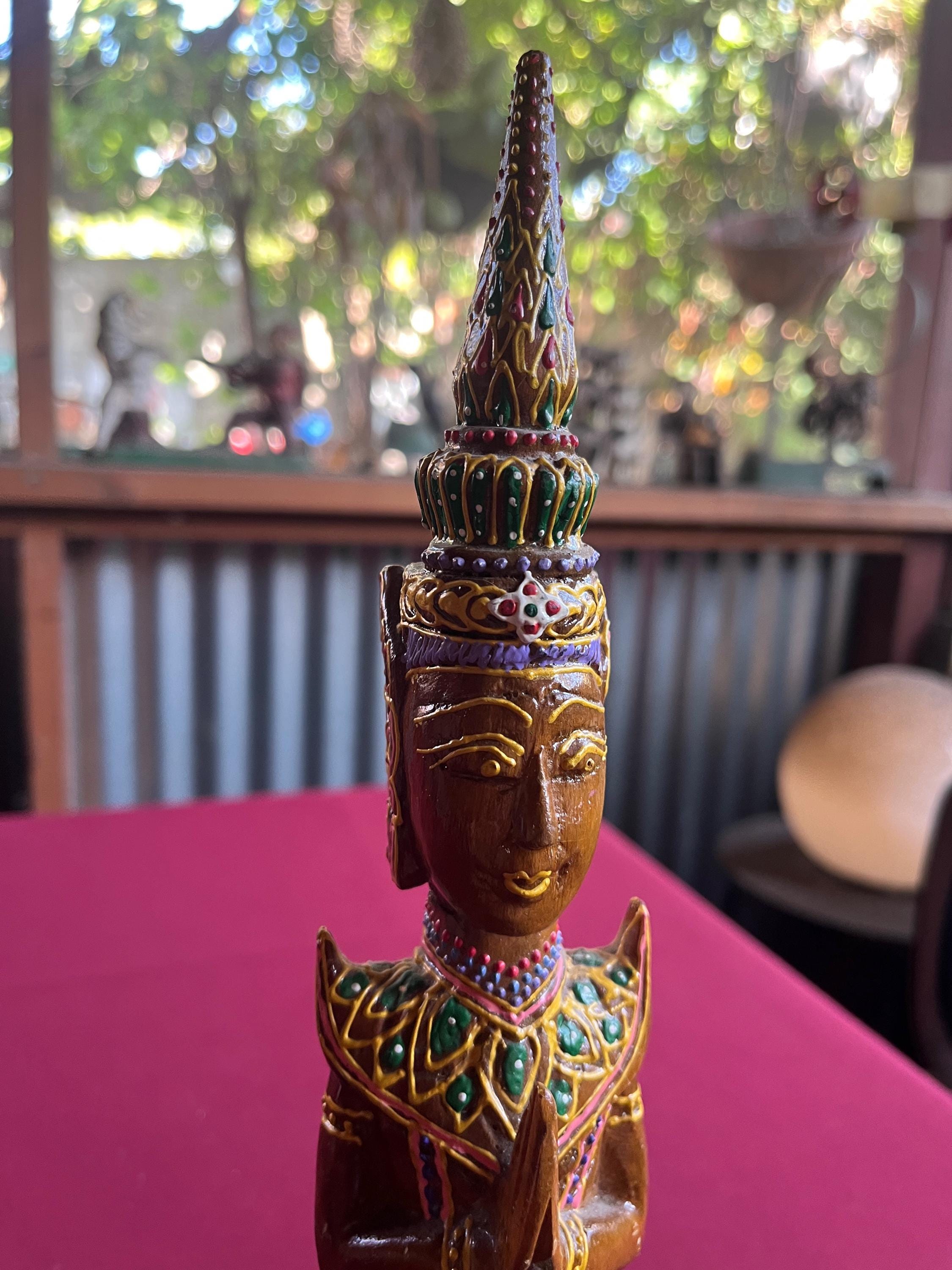 Myanmar Wooden Carvings - Etsy