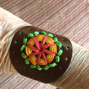 Leather Bracelet, Hippie Bracelet, Macrame Bracelet, 60 Bracelet, Groovy Bracelet, Cowhide Bracelet, Hide Bracelet, 70 Bracelet, Hippy Gift