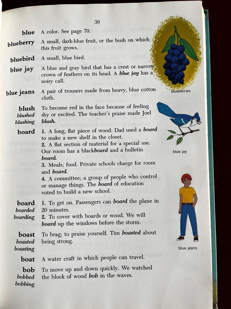 Child Dictionary, Beginning Dictionary, Schoolbook, Textbook, Picture ...