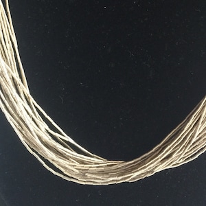 Liquid Silver Strand, Navajo Necklace, Mexico Necklace, Southwest Necklace, Silver Multi Strand, Mexico Strand, Mexico Bead, Multi Strand