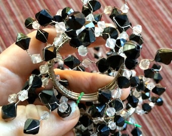 Beaded napkin rings, Black Napkin Ring, Napkin Rings, Art Napkin Rings, Modern Napkin Ring, Plastic Napkin Ring, Metallic Napkin RIng