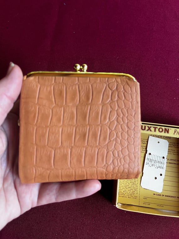 Retro Wallet, Buxton Wallet, Cowhide Wallet, Coin… - image 7