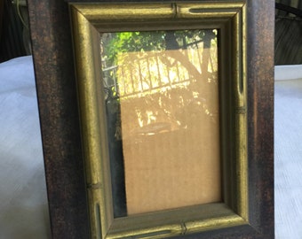 Tropical Frame, Bamboo Frame, Wood Frame, Decorative Frame, Tropical Photo Frame, Desktop Frame, Tropical Decor, Island Decor, Hawaii Decor