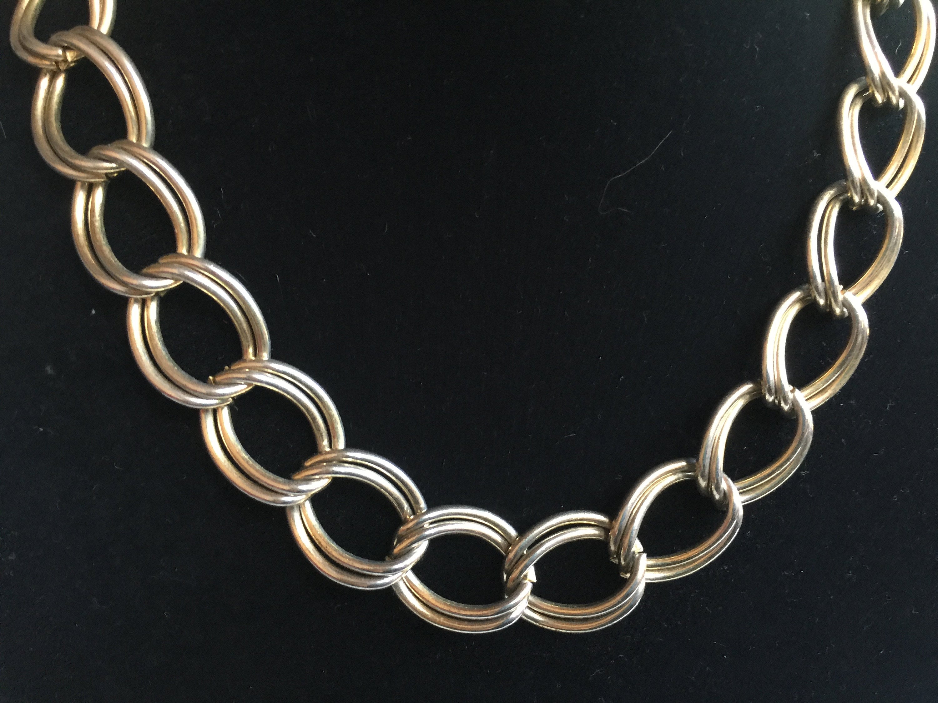 Big Chain Necklace Big Link Chain Big Link Necklacewide Etsy