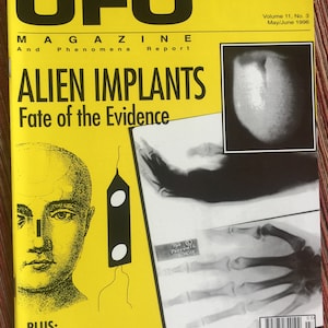 Alien Collectible, UFO Magazine, UFO Book, Crop Circle, Paranormal Book, UFO, Ufo Sighting, Et, Flying Saucer, Unexplained Phenomena