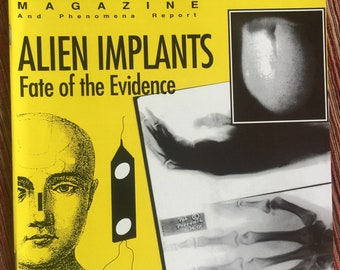 Alien Collectible, UFO Magazine, UFO Book, Crop Circle, Paranormal Book, UFO, Ufo Sighting, Et, Flying Saucer, Unexplained Phenomena