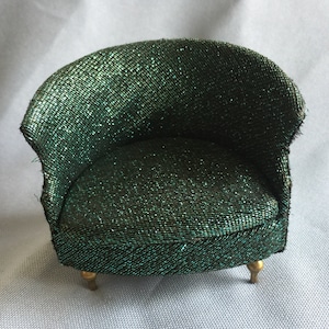 Dollhouse Chair, Miniature Chair, Doll Furniture Chair, Miniature Doll Chair, Mini Chair, Doll House Chair, Dollhouse Armchair, Ideal Chair