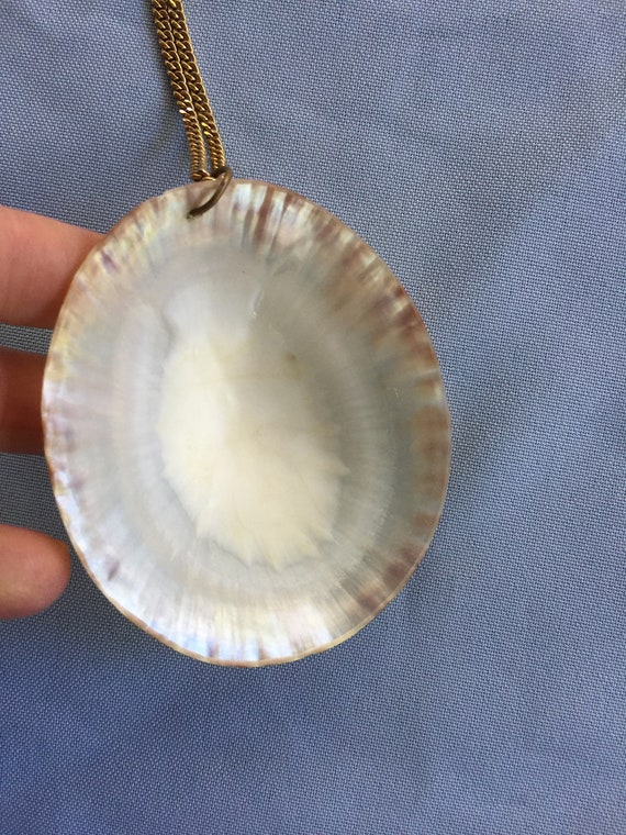 Big Shell Necklace, Shell Pendant, Shell Necklace… - image 8
