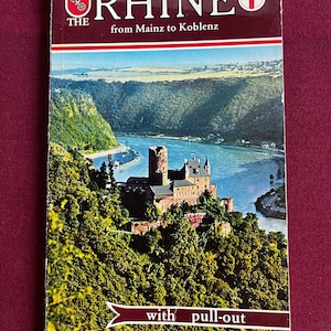 Duits reisboek, Duitse reisgids, reisboek, Duits reisboek, Duitsland gids, Duits reizen, Rijn, Duitsland cadeau, Duitsland kaart, Europa