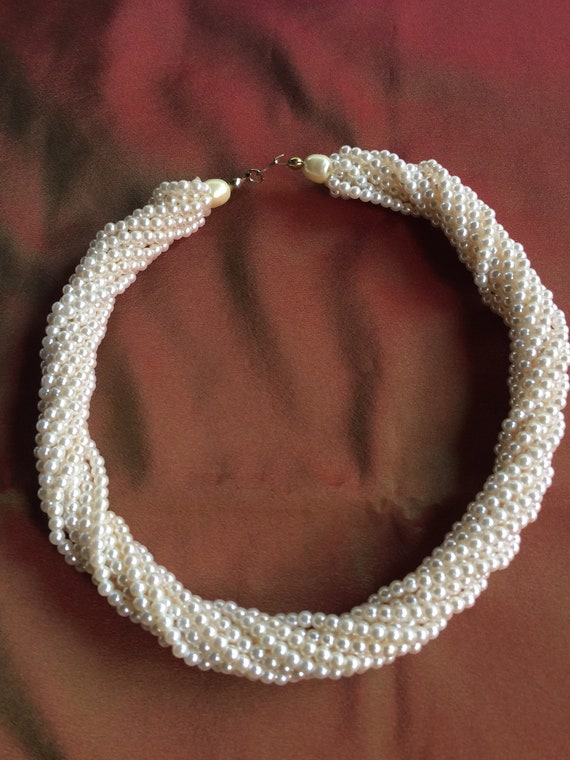 Bridal Pearl, Pearl Rope Necklace, Wedding Necklac