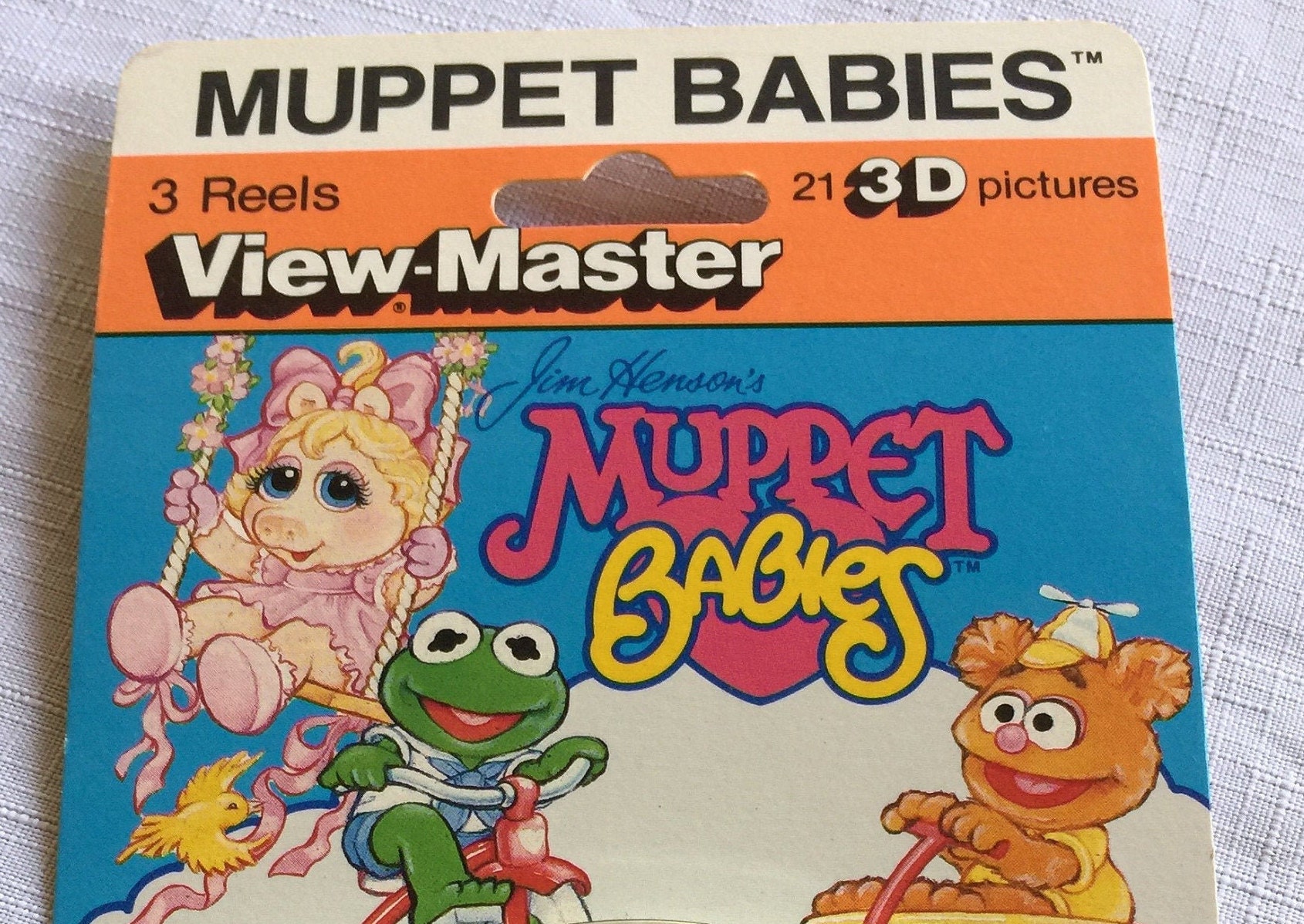 Muppet Viewmaster, Muppets, Sesame Street, Viewmaster, 3-D Toy