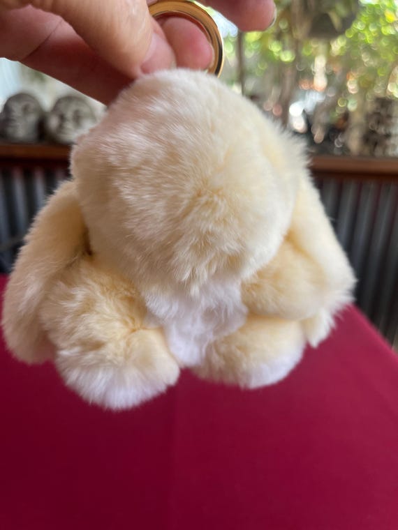 Fur Keychain, Mink Keychain, Fuzzy Keychain, Rabb… - image 5