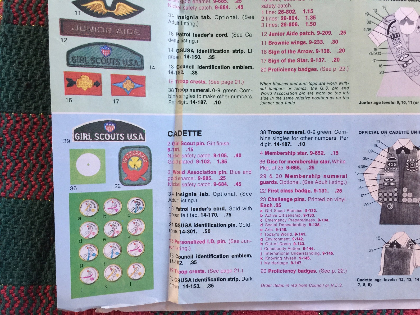 Girl Scout Catalog Girl Scout Collectible Girl Scout Etsy