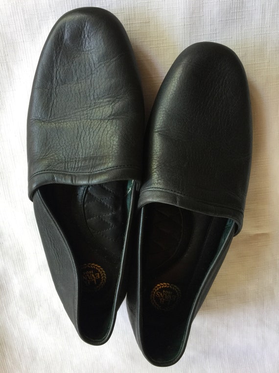 soft leather slippers mens