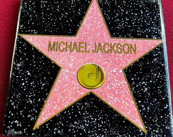 Michael Jackson, Hollywood Star, Jackson Five, Pop Music, Grammy Winner, Pop Music Gift, Michael Jackson Gift, Music Coaster, Celebrity Gift