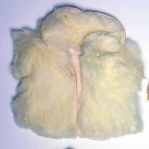 Doll Fur Jacket, Doll Eveningwear, Doll Coat, Fur Doll Clothes, Doll Coat, Doll Mink, 12 inch doll clothes, Doll Jacket, Doll Formal Wear