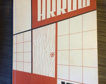 50er Jahrbuch, 50er Jahre High School,Seattle Washington,Seattle Ephemera, Jahrbuch,Retro Jahrbuch,Century Jahrbuch,HighSchool Jahrbuch,1955