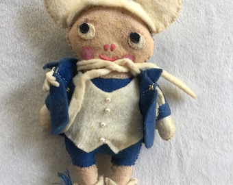 Cowgirl Doll, Western Doll, Felt Doll, Cowboy Doll, Fabric Doll, Old West Doll, Cowgirl Toy, Western Toy, Cowgirl, Cowboy Toy, Felt Toy