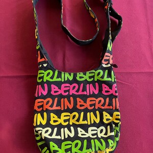 Berlin Purse, Crossbody Pouch, Tiny Purse, Germany Purse, Shoulder Purse, Small Purse, Small Shoulder Purse, Graphic Purse, Germany Gift