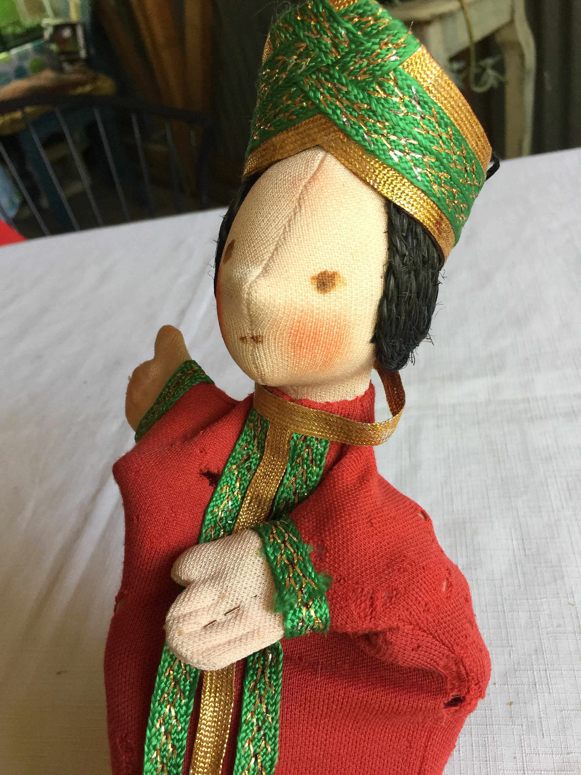 Sheikh Puppet Prince Puppet, Boy Puppet, Middle East Puppet, Retro Puppet, 60 Puppet ...