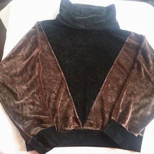 Dolman Pullover, Velour Pullover, Turtleneck Pullover, Velour Turtleneck, Chic Turtleneck, Chic Pullover, Dolman Top, Dolman Turtleneck