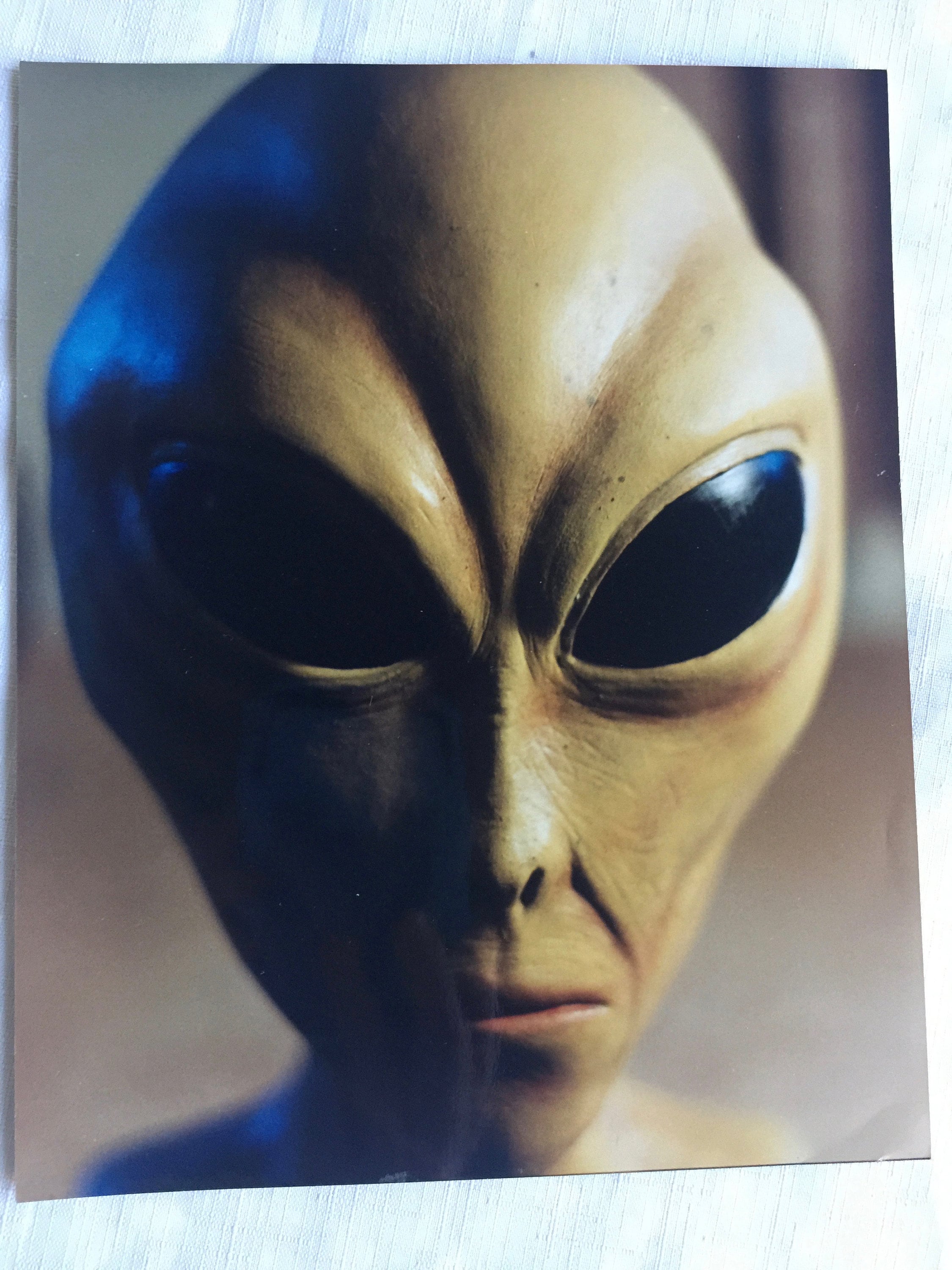 UFO Photo, Alien Photo, Alien Gift, Alien Art, UFO Art